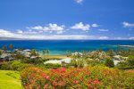 Villa features fabulous views of Molokai and the dazzling Pacific